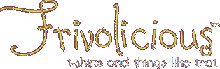 Frivolicious t-shirts